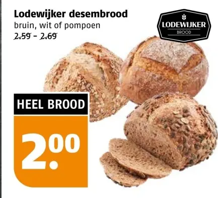 Aanbieding: Lodewijker desembrood
