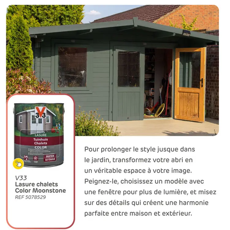Offre: Lasure chalets Color Moonstone