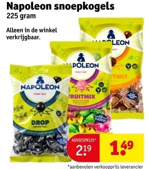 Aanbieding: snoepkogels