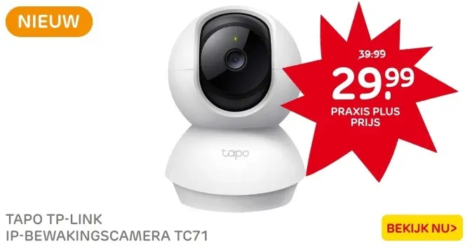 Aanbieding: IP-bewakingscamera TC71