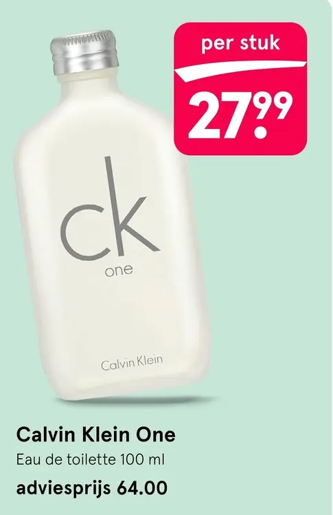 Aanbieding: Calvin Klein One