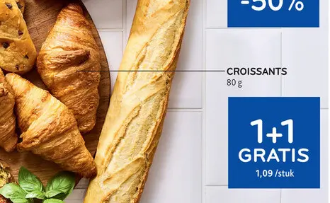 Promotie: Croissants