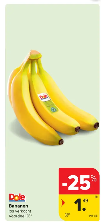 Promotie: Bananen