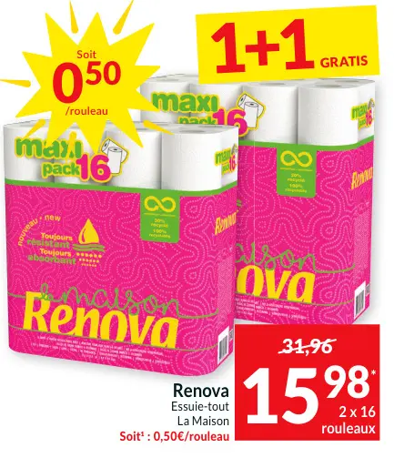 Offre: Essuie-tout