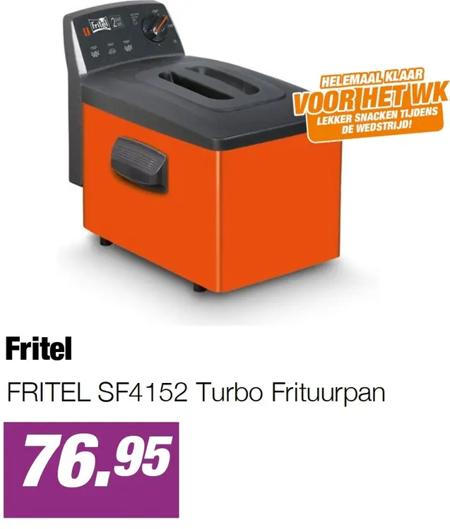 Aanbieding: FRITEL SF4152 Turbo Frituurpan