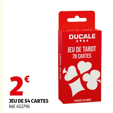 Offre: Jeu de 54 cartes