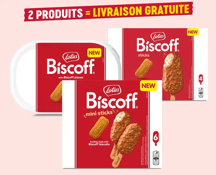 Offre: Biscoff Ice Cream