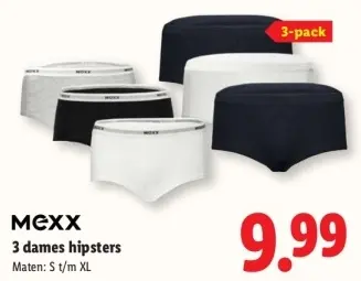 Aanbieding: 3 dames hipsters