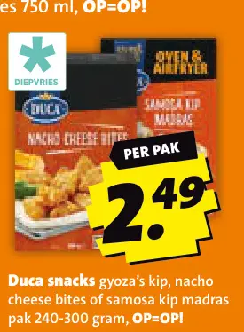 Aanbieding: Duca snacks