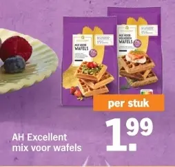 Aanbieding: mix voor wafels