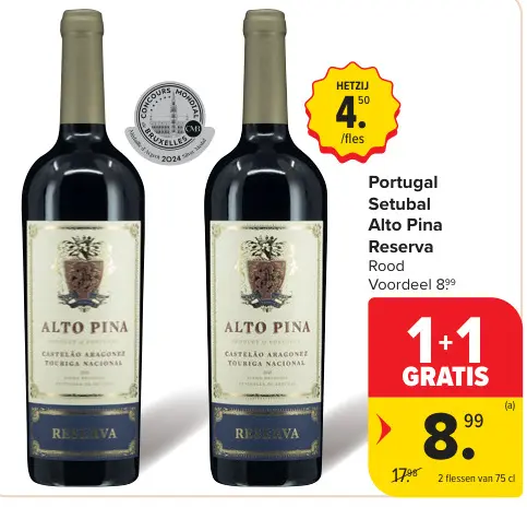 Promotie: Alto Pina Reserva