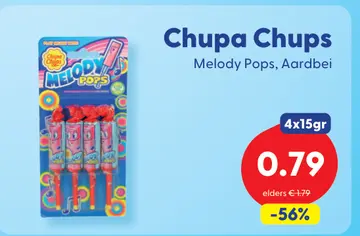 Aanbieding: Chupa Chups Melody Pops