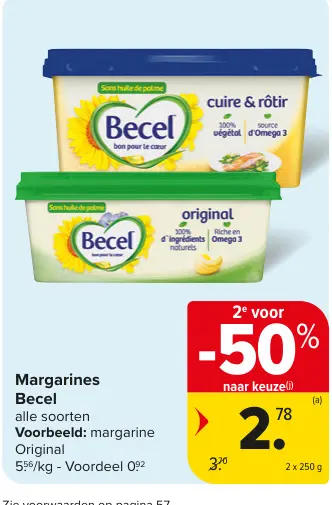 Promotie: Margarines