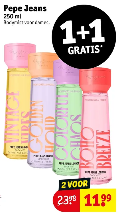 Aanbieding: Pepe Jeans Bodymist