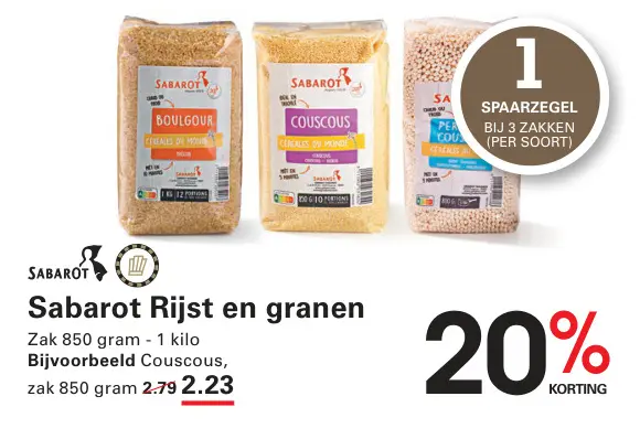 Aanbieding: Rijst en granen