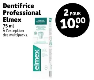 Offre: Dentifrice Professional