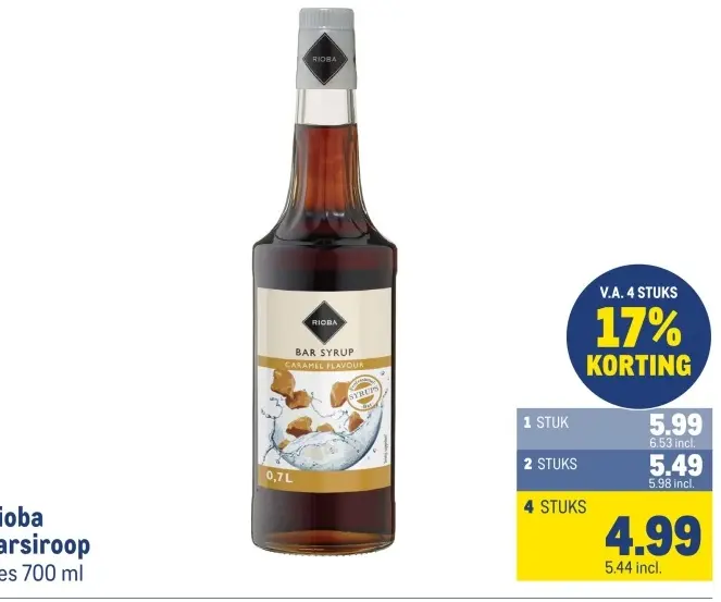 Aanbieding: Rioba barsiroop