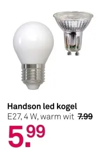 Aanbieding: led kogel