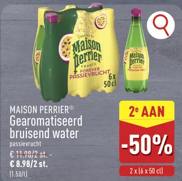 Promotie: Gearomatiseerd bruisend water
