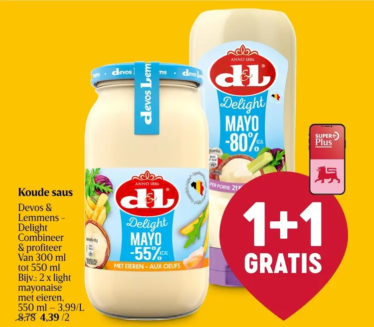 Promotie: Koude saus