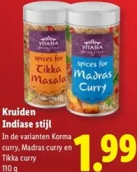 Aanbieding: Kruiden Indiase stijl