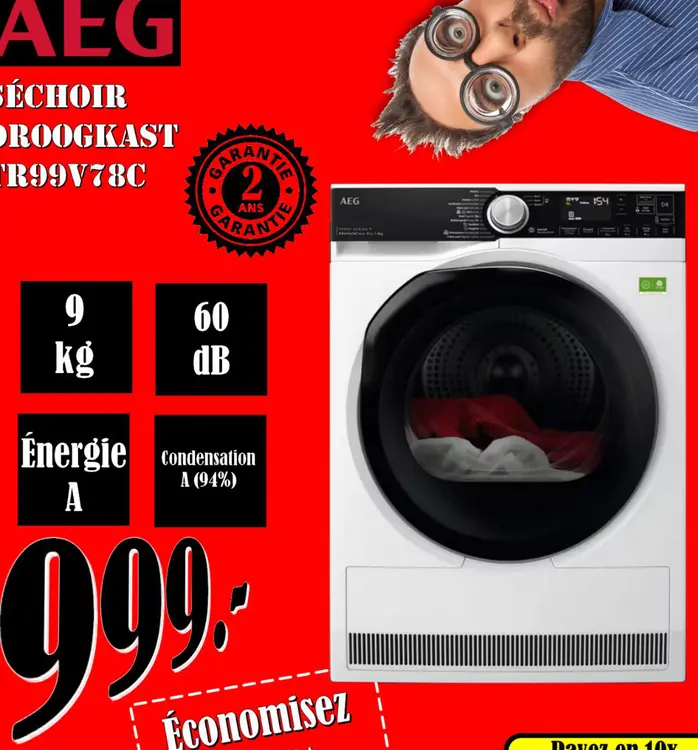 Promotie: Séchoir droogkast tr99v78c