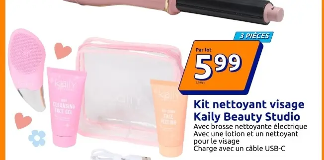 Offre: Kit nettoyant visage