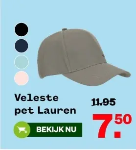 Aanbieding: Veleste pet Lauren