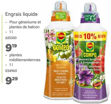 Aanbieding: Engrais liquide