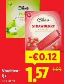 Aanbieding: Vruchtenijs