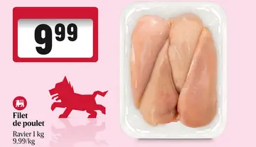 Offre: Filet de poulet