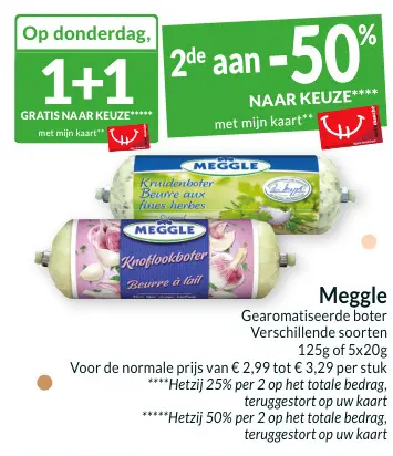 Aanbieding: Gearomatiseerde boter