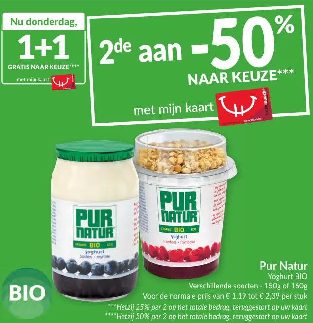 Promotie: Yoghurt BIO