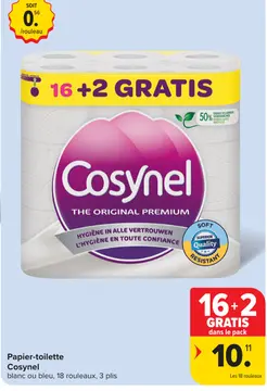 Offre: Papier-toilette Cosynel