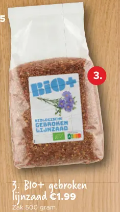 Aanbieding: gebroken lijnzaad