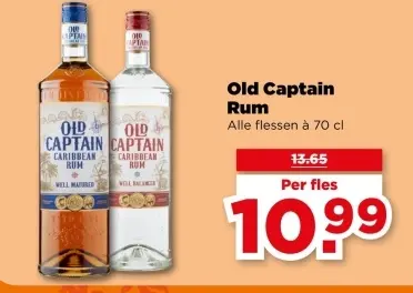 Aanbieding: Old Captain Rum