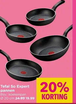 Aanbieding: Tefal So Expert pannen