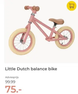 Aanbieding: Little Dutch balance bike
