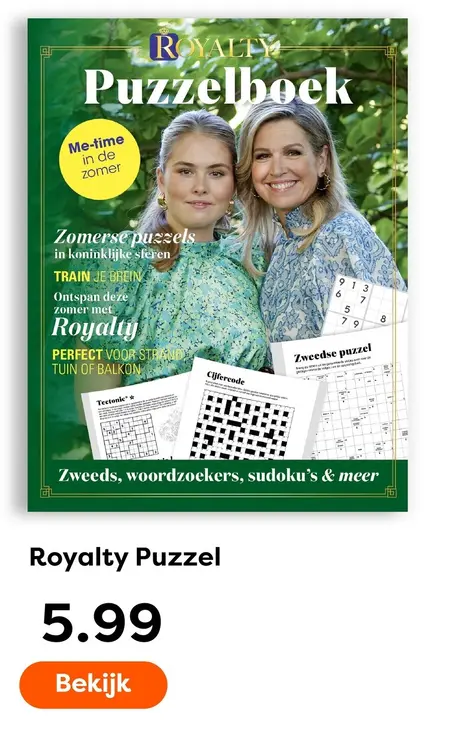 Aanbieding: Royalty Puzzel