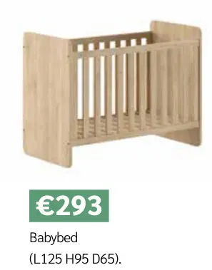 Promotie: Babybed