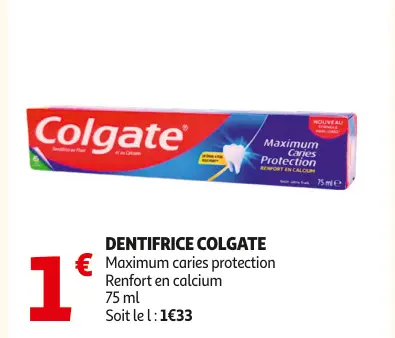 Promotie: DENTIFRICE Maximum caries protection Renfort