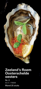 Aanbieding: Zeeland's Roem Oosterschelde oesters