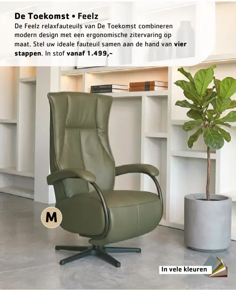 Promotie: Feelz relaxfauteuils