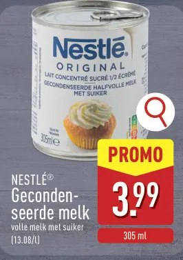 Aanbieding: Gecondenseerde melk