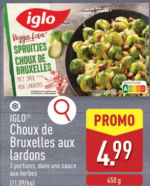 Offre: Choux de Bruxelles aux Lardons