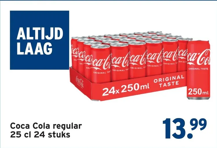 Promotie: Regular 25 cl 24 stuks