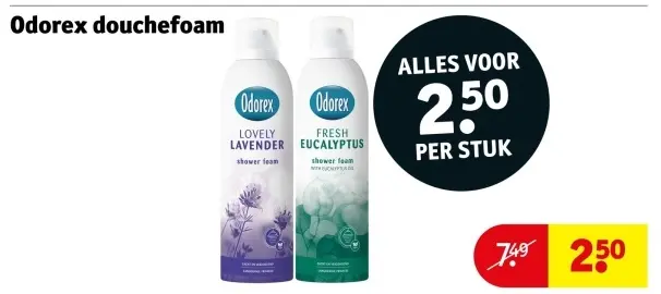 Aanbieding: Douchefoam
