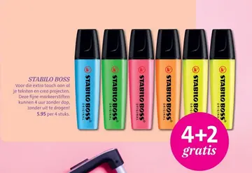 Aanbieding: Stabilo boss