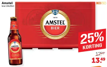 Aanbieding: Amstel krat