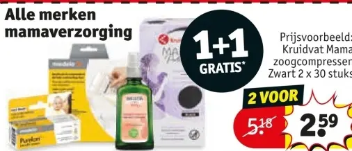 Aanbieding: Alle merken mamaverzorging